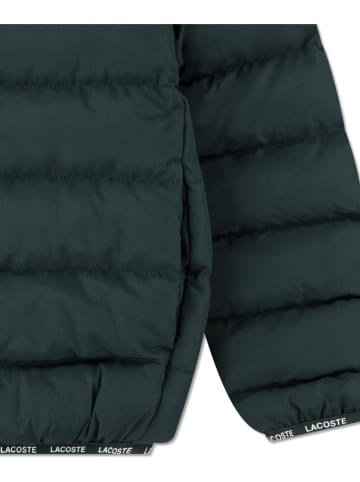 Lacoste Kids Doorgestikte jas groen