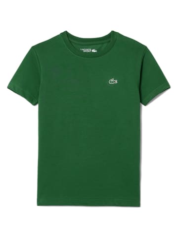 Lacoste Kids Koszulka w kolorze zielonym