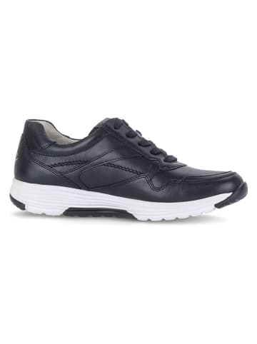 Gabor Leder-Sneakers in Dunkelblau