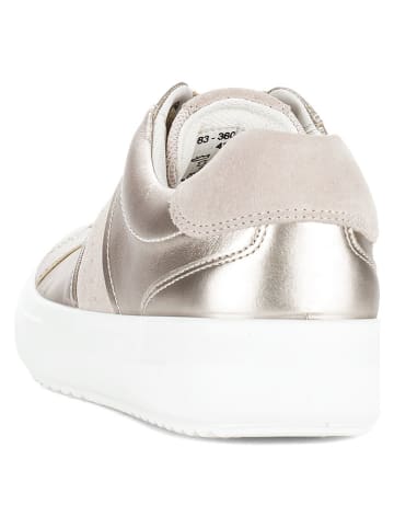 Gabor Leder-Sneakers  in Gold
