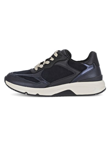 Gabor Leren sneakers zwart