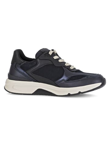 Gabor Leder-Sneakers in Schwarz