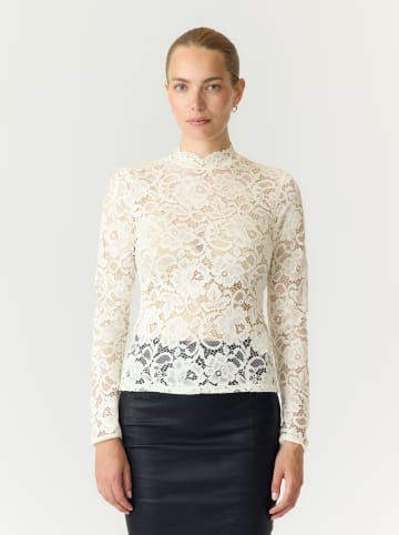 YAS Bluse in Creme