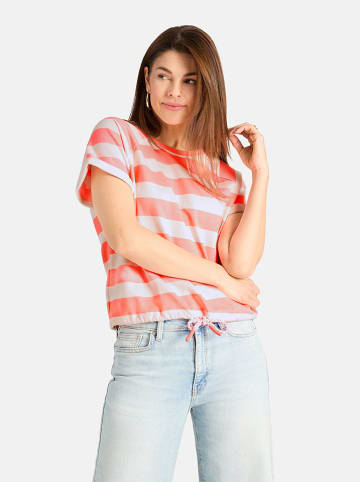LIEBLINGSSTÜCK Shirt wit/oranje