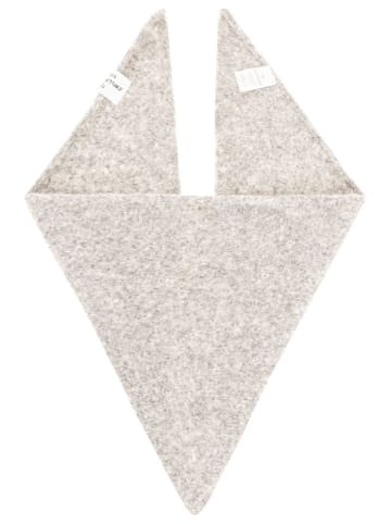 Zwillingsherz Chusta trójkątna "Uni " w kolorze szarym - 100 x 36 cm