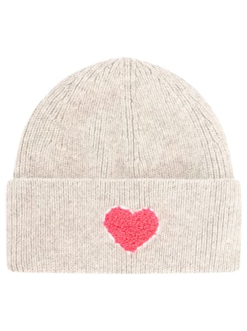 Zwillingsherz Czapka "Heart" w kolorze jasnoszarym