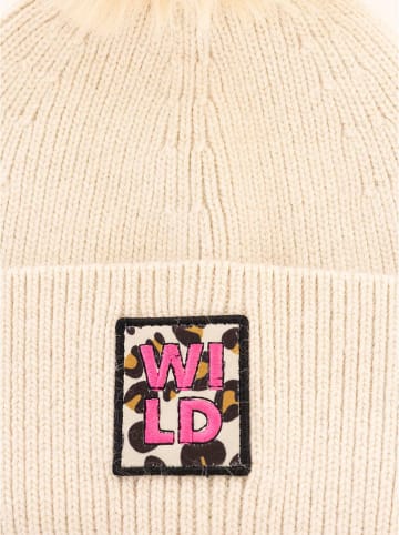 Zwillingsherz Mütze "Wild Leo" in Beige