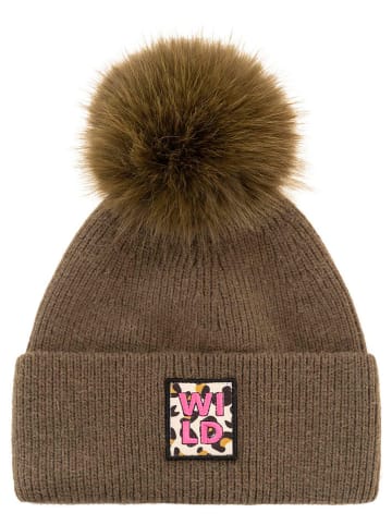 Zwillingsherz Muts "Wild Leo" kaki