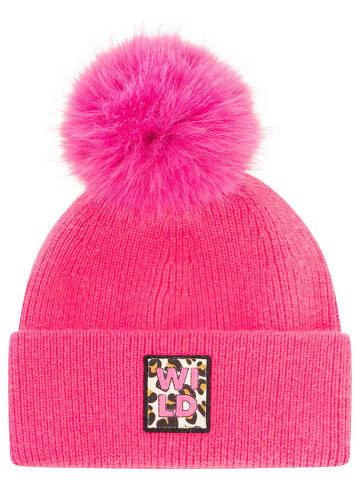 Zwillingsherz Muts "Wild Leo" roze