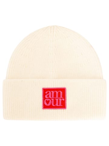 Zwillingsherz Muts "Amour" crème