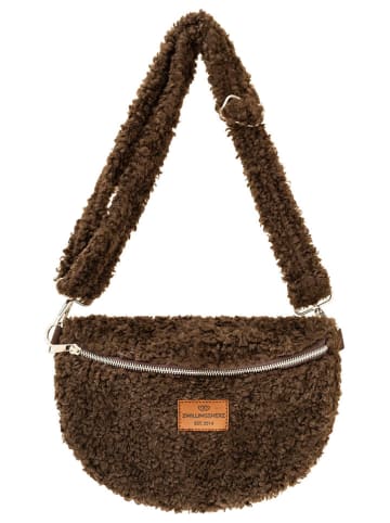 Zwillingsherz Brustbeutel "Teddy" in Braun - (B)29 x (H)20 cm
