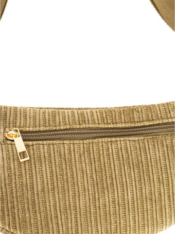 Zwillingsherz Saszetka "Uni" w kolorze khaki - 30 x 13 cm