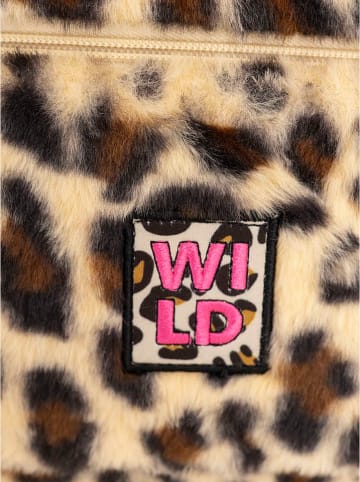 Zwillingsherz Rucksack "Wild Leo" in Creme - (B)35 x (H)35 cm