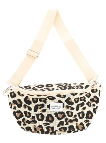Zwillingsherz Brustbeutel "Leo" in Creme - (B)30 x (H)17 cm