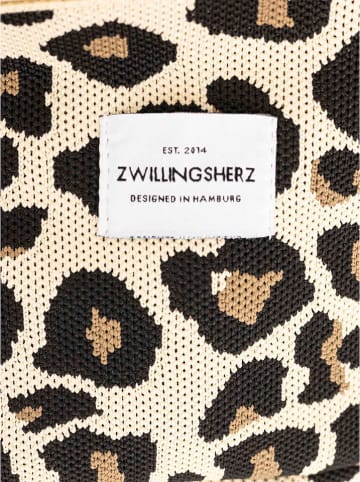 Zwillingsherz Brustbeutel "Leo" in Creme - (B)30 x (H)17 cm