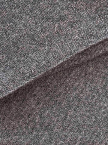 Zwillingsherz Kaschmir-Schal in Grau - (L)180 x (B)30 cm