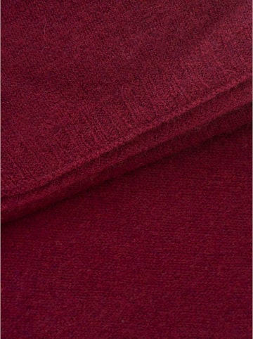 Zwillingsherz Kasjmieren sjaal bordeaux - (L)180 x (B)30 cm