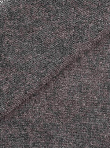 Zwillingsherz Kaschmir-Dreieckstuch in Anthrazit - (L)84 x (B)34 cm