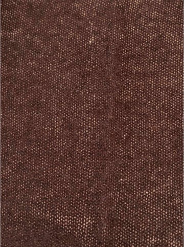 Zwillingsherz Kaszmirowa chusta trójkątna w kolorze brązowym - 84 x 34 cm