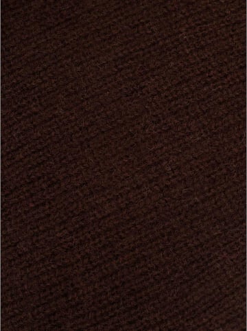 Zwillingsherz Kaszmirowy szal w kolorze brązowym - 180 x 44 cm