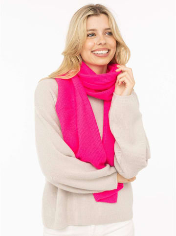 Zwillingsherz Kasjmieren sjaal roze - (L)180 x (B)44 cm