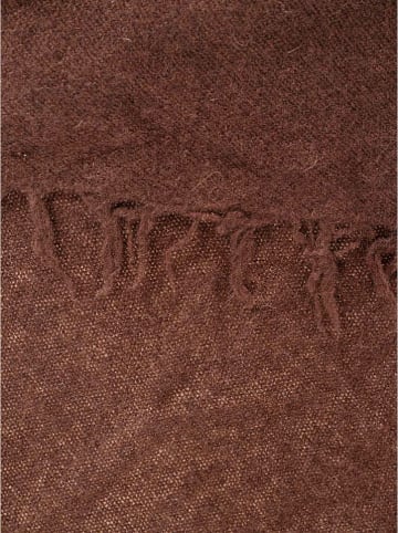 Zwillingsherz Kaschmir-Dreieckstuch in Braun - (L)180 x (B)73 cm