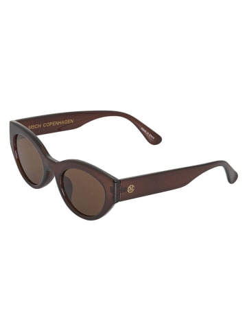 MOSS COPENHAGEN Damen-Sonnenbrille in Braun/ Hellbraun