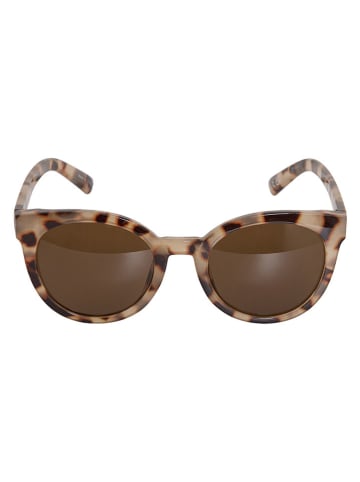 MOSS COPENHAGEN Damskie okulary przeciwsłoneczne w kolorze brązowo-beżowym