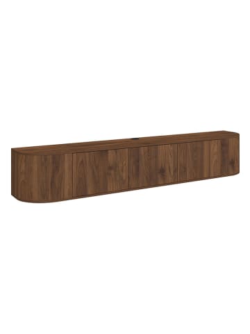 IDOMYA Essentials TV-Kommode "Elora" in Nussbaum - (B)180 x (H)30 x (T)30 cm
