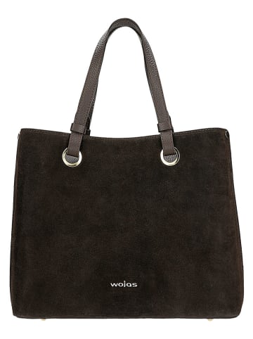 Wojas Leder-Schultertasche in Braun - (B)34 x (H)28 x (T)12,5 cm
