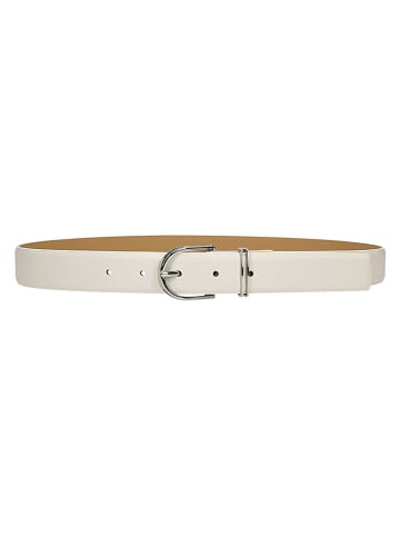 Wojas Leder-Gürtel in Creme