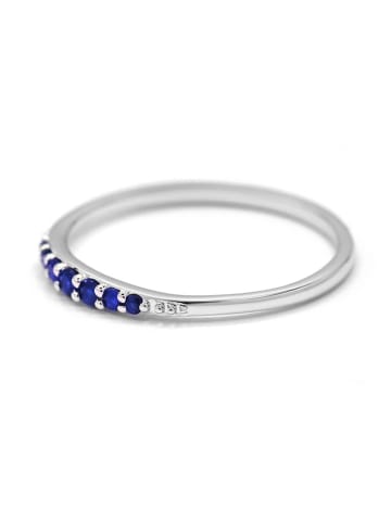 OR ÉCLAT Witgouden ring "Bryan" met edelstenen