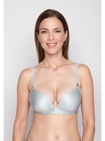 Joop! Bodywear Biustonosz push-up w kolorze błękitnym
