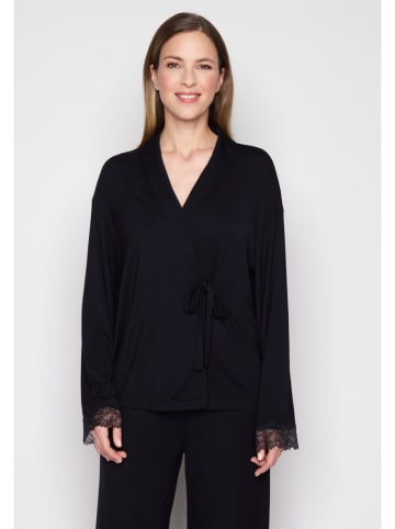 Joop! Bodywear Pyjama-Oberteil in Schwarz