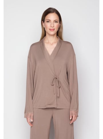 Joop! Bodywear Pyjama-Oberteil in Beige