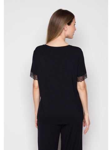 Joop! Bodywear Pyjama-Oberteil in Schwarz