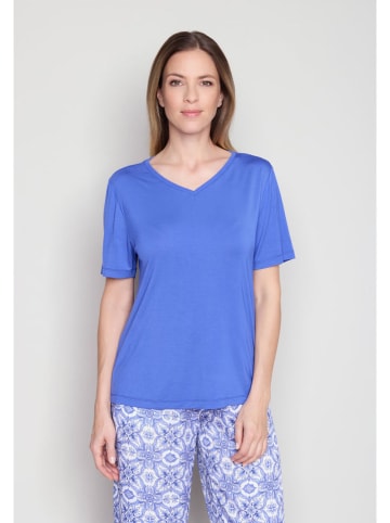 Joop! Bodywear Pyjama-Oberteil in Blau