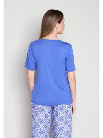 Joop! Bodywear Pyjama-Oberteil in Blau