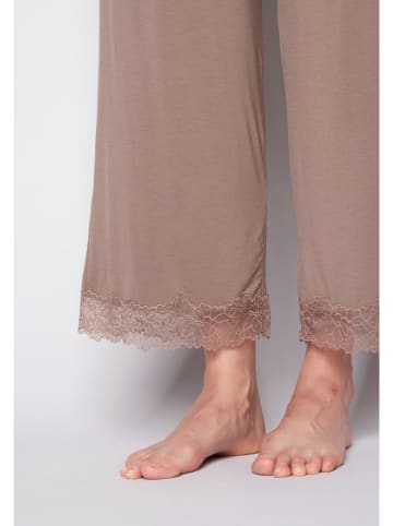 Joop! Bodywear Pyjama-Hose in Beige