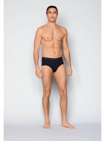 Joop! Bodywear 3er-Set: Slips in Schwarz/ Dunkelblau/ Grau