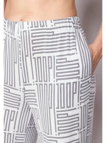 Joop! Bodywear Pyjama-Hose in Weiß
