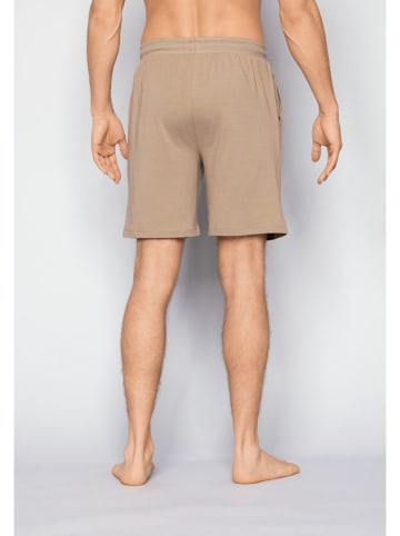 Joop! Bodywear Szorty piżamowe w kolorze beżowym
