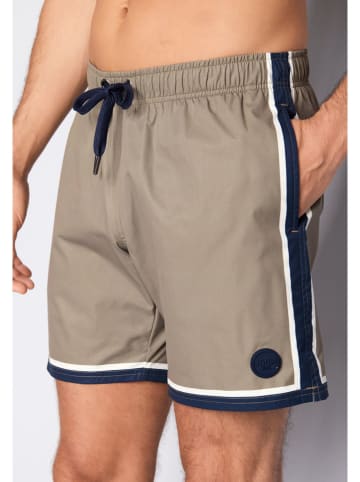 Joop! Bodywear Szorty kąpielowe w kolorze beżowym