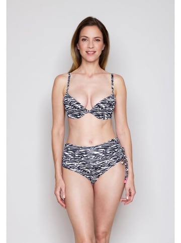 Joop! Bodywear Bikini-Oberteil in Schwarz/ Weiß