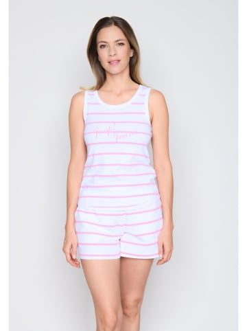 Joop! Bodywear Pyjama-Oberteil in Weiß