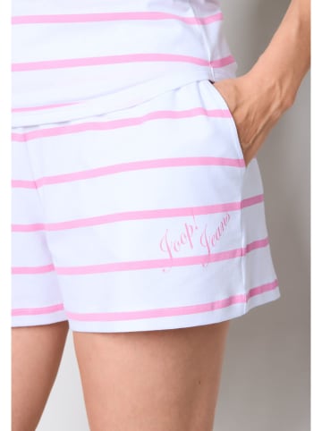Joop! Bodywear Szorty piżamowe w kolorze białym