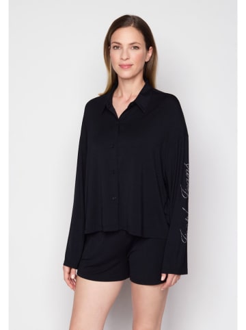 Joop! Bodywear Pyjama-Oberteil in Schwarz