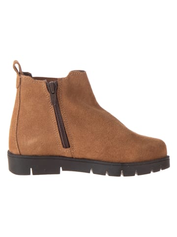 El Naturalista Leder-Chelsea-Boots in Hellbraun