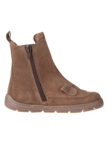 El Naturalista Leder-Chelsea-Boots in Hellbraun