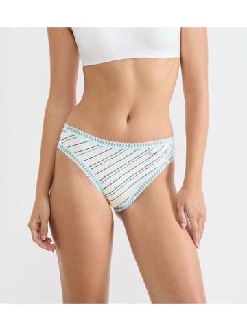 Sloggi 3er-Set: Slips "Go Crush" in Weiß/ Blau